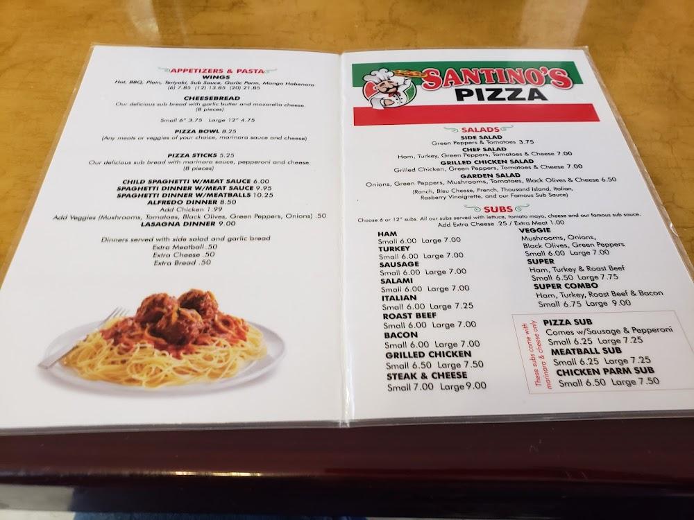 Santino's Pizza Cheesebread