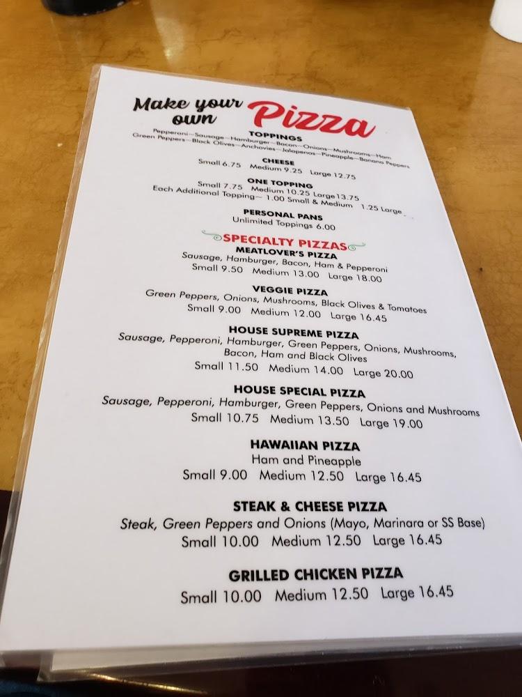 Santino's Pizza Menu image 4
